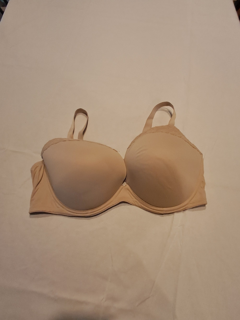 Secret Treasures Nude Padded Underwire Bra - Women Intimates Size 44DD